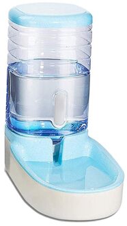 Huisdieren Katten Honden Automatische Waterer Water Dispenser 3.8 L Of Voedsel Feeder Huisdier Automatische Feeder MDJ998 drinking water blauw