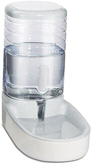 Huisdieren Katten Honden Automatische Waterer Water Dispenser 3.8 L Of Voedsel Feeder Huisdier Automatische Feeder MDJ998 drinking water grijs