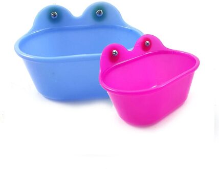 Huisdieren Kleine Vogels Speelgoed Papegaai Bad Met Spiegel Bad Douche Schoonmaken Kom HEE889 zonder mirror