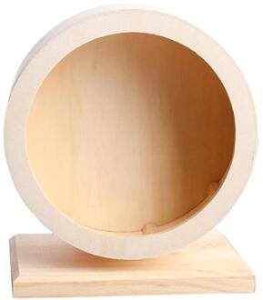 Huisdieren Oefening Wiel Hamster Houten Mute Running Spinner Wiel Speelgoed Voor Rat Woestijnrat Muizen Chinchilla