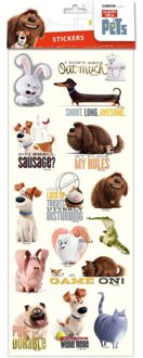 Huisdiergeheimen stickervel