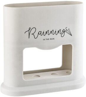 Huishoudelijke 4-ruimte Paraplu Afvoer Rack Regen Paraplu Rack Afvoer staande Nat en Droog Paraplu Magazijnstelling paraplu Houder 1