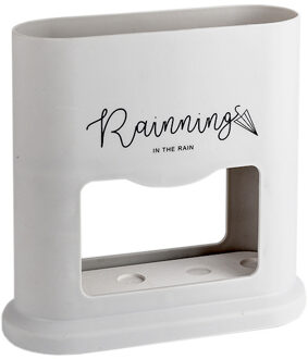 Huishoudelijke 4-ruimte Paraplu Afvoer Rack Regen Paraplu Rack Afvoer staande Nat en Droog Paraplu Magazijnstelling paraplu Houder 2