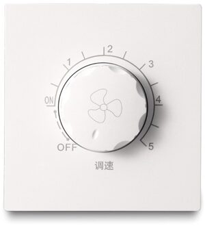 Huishoudelijke 86 Type 220V 10A Aanpassing Plafond Ventilatorsnelheid Schakelaar Muur Button Schakelaar Retailsale