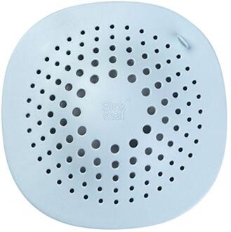 Huishoudelijke Aanrecht Filter Douche Drain Haar Catcher Stopper Badkamer Afvoerputje Cover Universele Anti-Verstopping Gootsteenzeefje blauw