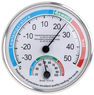 Huishoudelijke Analoge Thermometer Hygrometer Vochtigheid Monitor Meter Gauge L15