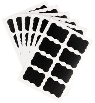 Huishoudelijke Artikelen Goed Gemaakt Schoolbord Sticker Craft Keuken Snoeppot Organizer Labels 64 Stks/set Praktische Для Дом