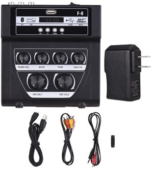 Huishoudelijke Audio Mixer Geluid Plastic Mini Karaoke Microfoon Stereo Echo Mixer Ondersteuning Opname Mp3 1 Stuk