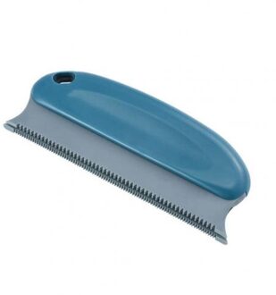 Huishoudelijke Borstel Huisdier Hond Kat Ontharing Borstel Kam Pet Gereedschap Lint Roller Sofa Kleren Herbruikbare Lint Remover donker blauw