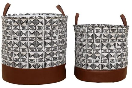 Huishoudelijke Doek Kleren Mand Kleren Mand Vouwen Speelgoed Kleding Opslag Mand Voor Vuile Kleren Wassen Mand Kleine 35x5cm / zwart triangle