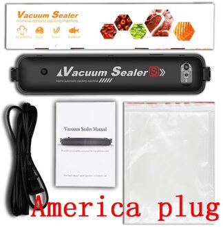 Huishoudelijke Droog Nat Food Vacuum Sealer Verpakking Machine Film Sealer Vacuüm Verpakker Inclusief 15Pcs Zakken America plug