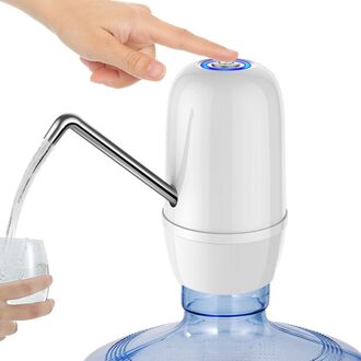 Huishoudelijke Dubbele Pomp Elektrische Zuiver Water Dispenser Gebotteld Water Pompen Water Emmer Automatische wit