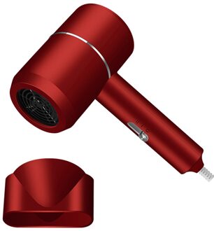 Huishoudelijke Föhn 57 Graden Constante Temperatuur Care Draagbare Warme En Koude Lucht Föhn rood