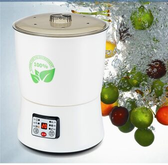 Huishoudelijke Fruit En Groente En Vlees Wasmachine Servies Desinfectie Ozon Zuivering Voedsel Machine 8L