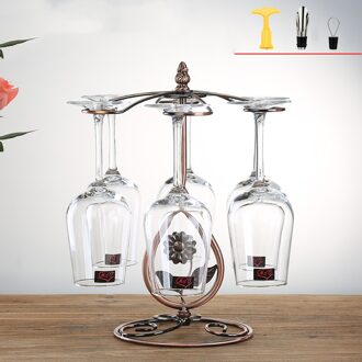 Huishoudelijke Glaswerk Houder Beker Rode wijn beker rack opknoping holder thuis kitchen decoratie accessoires 5