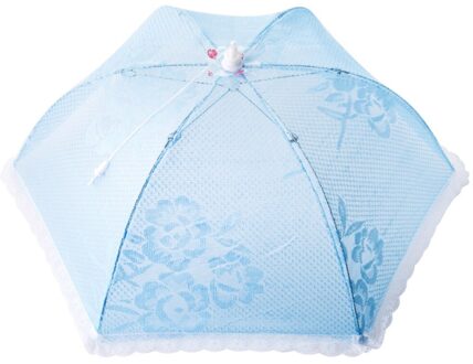 Huishoudelijke Grade Voedsel Deksel Paraplu Stijl Picknick Anti Fly Mosquito Tent Maaltijd Cover Tafel Mesh Cover Keuken Accessoires