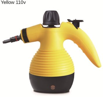 Huishoudelijke Handheld Hoge Temperatuur Stoomreiniger 110V/220V Multifunctionele Hogedrukreiniger Keuken Ontkalken Apparaten geel 110v / EU