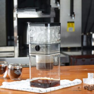Huishoudelijke Iced Koffie Pot Koreaanse Stijl Glas Ijs Koffie Machine Kleine Drip Soort Koude Extractie Koffie Machine