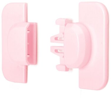 Huishoudelijke Koelkast Deur Kast Lock Multipurpose Safe Lock Voor Baby Peuter-M25 Roze