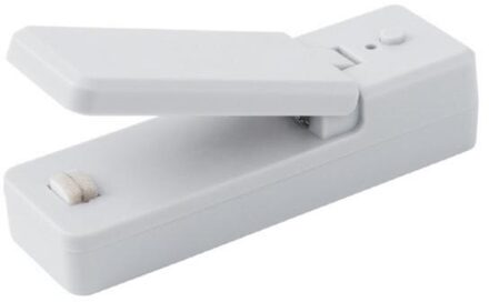 Huishoudelijke Mini Draagbare Sealer Snacks Voedsel Zak Sluitmachine Dual-Purpose Plastic Bag Warmte Usb Opladen Keuken Accessoires grijs