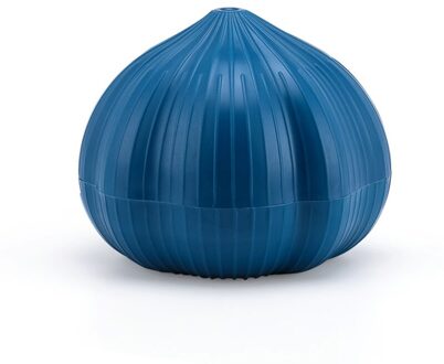 Huishoudelijke Multifunctionele Handleiding Rotary Slijpen Knoflookpers Knoflook Stamper Keuken Peper Gember Stamper Knoflookpers marine blauw