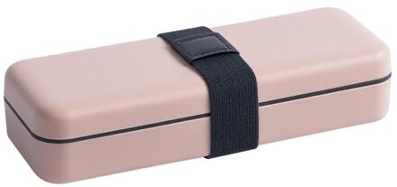 Huishoudelijke Naaidoos Kit, Draagbare Multifunctionele Opbergdoos te Dragen Diverse Gereedschappen 30DC11 Roze