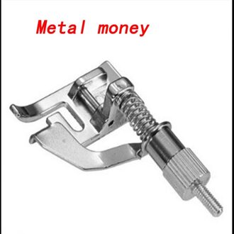 Huishoudelijke Naaimachine Naaivoet Metalen Blind Steek Naaivoet Blind Stitch Pry Rand Naaivoet Plastic Metal money