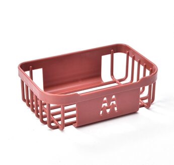 Huishoudelijke Niet-Geperforeerde Muur Gemonteerde Tissue Doos Keuken Badkamer Multifunctionele Hollow Afvoer Plank Papier Opbergrek 06