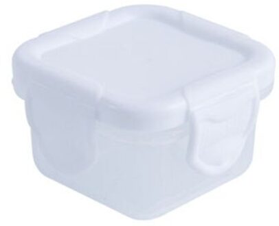 Huishoudelijke Opbergdoos Huishoudelijke Artikelen Organizer Box Storage Containers Verdikte Mini Vers Houden Opbergdozen wit