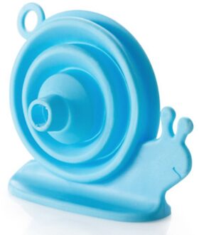 Huishoudelijke Opvouwbare Telescopische Mini Slak Kleine Trechter Plastic Effen Kleur Vloeistof Hopper Fles Trechter Keuken Tools & Gadgets 2