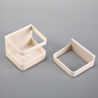 Huishoudelijke Regenkleding Multifunctionele Muurbevestiging Magazijnstelling Plastic Paraplu Stand Multi-color Verstelbare Badkamer Gereedschap 1stk Beige