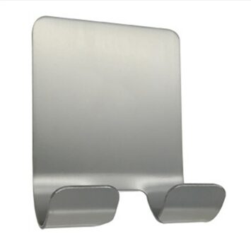 Huishoudelijke Rvs Scheerapparaat Houders Geen Spoor Punch-Gratis Scheerapparaat Houder Muur Gemonteerde Dubbele Haak Scheerapparaat Houders Voor badkamer *