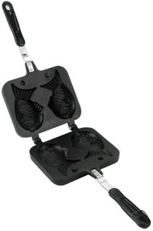 Huishoudelijke Taiyaki Mold Vis Vorm Wafel Pan Diy Koekje Cakevorm Dubbele Vis Bakvorm