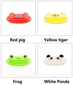 Huishoudelijke Tandpasta Dispenser Multifunctionele Cartoon Tandpasta Knijper Gezichtsreiniger Dispenser Badkamer Wishing Accessoires