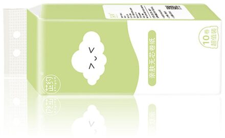 Huishoudelijke Toiletpapier Houtpulp Tissues Papier Coreless Speciale Papieren Handdoeken Toiletpapier 10 Rolls