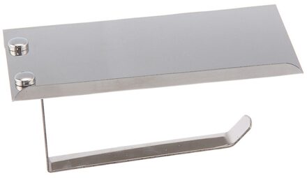 Huishoudelijke Toiletpapier Rolhouder Rvs Wandmontage Badkamer Tissue Opslag Met Telefoon Houder Plank Veiligheid Stand 1PC