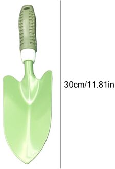 Huishoudelijke Tuingereedschap Huis Tuin Bend-Proof Kleine Hand Graver Schop Hark Lichtgewicht Ergonomische Handgreep Antislip hand Tool Donkergrijs