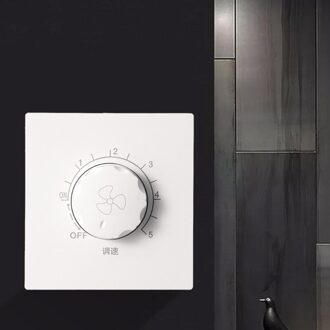 Huishoudelijke Verborgen 86 Type 220V 10A Aanpassing Plafond Ventilatorsnelheid Schakelaar M2EE