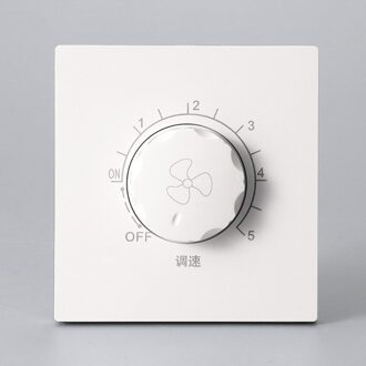 Huishoudelijke Verborgen 86 Type 220V 10A Aanpassing Plafond Ventilatorsnelheid Schakelaar Muur Button Schakelaar