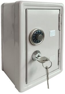 Huishoudelijke Verzekering Box Mini Metalen Veilig Spaarpot Sleutel Verzekering Kabinet Desktop Decoratie 1