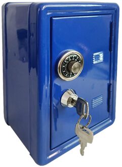 Huishoudelijke Verzekering Box Mini Metalen Veilig Spaarpot Sleutel Verzekering Kabinet Desktop Decoratie 4