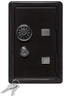 Huishoudelijke Verzekering Box Mini Metalen Veilig Spaarpot Sleutel Verzekering Kabinet Desktop Decoratie