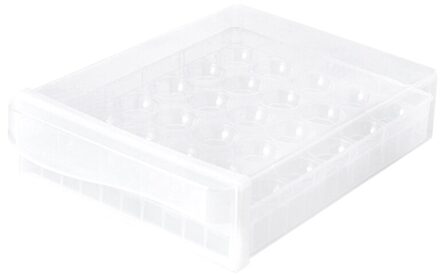 Huishouden 30/60 Eierdoos Koelkast Keuken Double Layer Opbergdoos Ei Houder Care-Lade-Type Opbergdoos single Tier