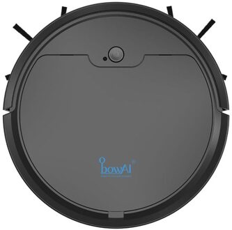 Huishouden 6.8Cm Slanke Romp Intelligente Drie In Een Veegmachine Met 400Ml Grote Capaciteit Stof Doos zwart