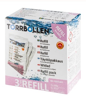 Huishouden G. Funder Moisture Absorber Refill 450 g + 450 g + 450 g