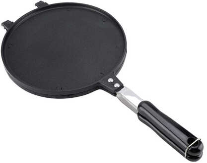Huishouden Keuken Gas Non-stick Ei Roll Wafel Kegel Maker Pan Mold Pers Plaat Bakken Tool Bakplaat