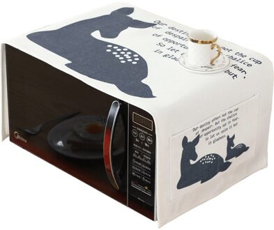 Huishouden Keuken Magnetron Deksel Magnetron Afzuigkap Olie Stofkap Met Opbergtas Keuken Accessoires Levert Home Decor sika hert