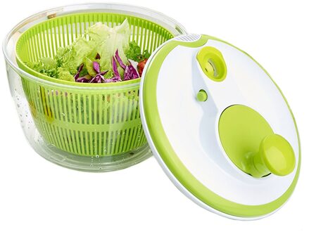 Huishouden Multi-Gebruik Opslag Fruit Wassen Schoon Handleiding Veggie Mand Groenten Droger Vergiet Salade Spinner Vruchten Dehydrator