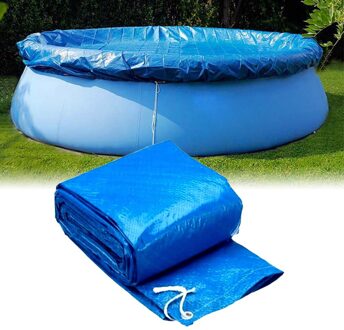 Huishouden Outdoor Zwembaden Waterdichte Regendicht Stofdicht Cover Zwembad Cover Doek Beugel Opblaasbare Ronde Cover Diameter 305cm