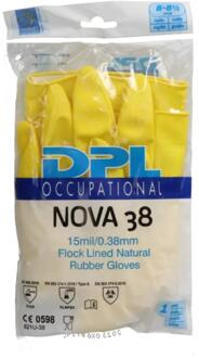 Huishoudhandschoen medium geel